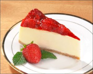 Διαιτητικό και πιο υγιεινό ατομικό cheesecake φράουλα