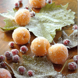 Διακοσμήστε το γιορτινό τραπέζι με “παγωμένα φρούτα”!!!
