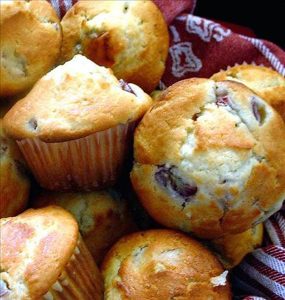Αρωματικά σοκολατένια muffins με αχλάδι
