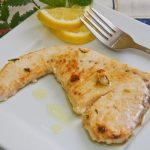 Αρωματικά φιλέτα γλώσσας με σάλτσα μελιού και κονιάκ