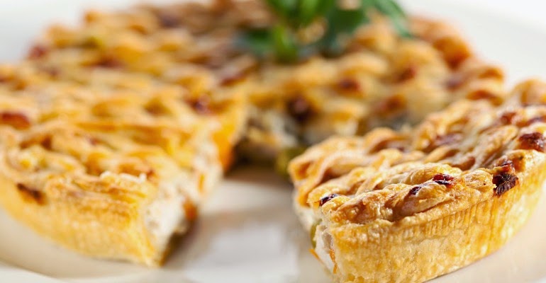 Πίτα «στο φτερό» με Μινέρβα Benecol λευκό τυρί