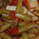 Αμπελοφάσουλα κοκκινιστά με καπνιστή πάπρικα