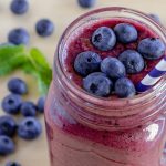 Smoothie με μύρτιλα