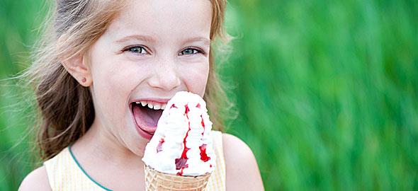 Το παγωτό στη διατροφή ενός παιδιού