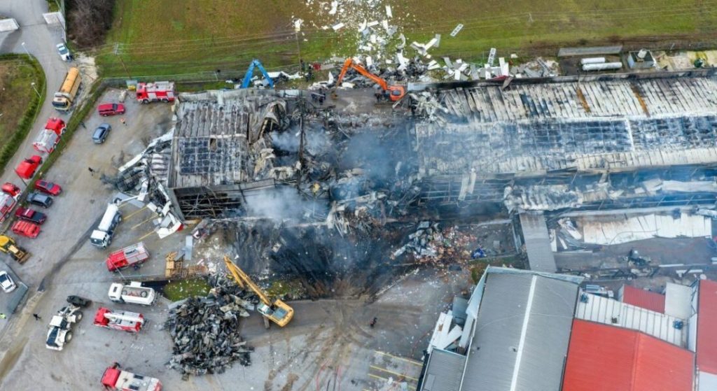 Βιολάντα: Η έκρηξη οφείλεται σε διαρροή προπανίου από σωληνώσεις