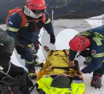 Ταΰγετος: Ορειβάτες δεμένοι μεταξύ τους γλίστρησαν σε πλαγιά– Βίντεο από τη διάσωση