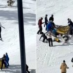 Τρομακτικό ατύχημα σε χιονοδρομικό: 12χρονη κρέμεται από τελεφερίκ και πέφτει στο χιόνι