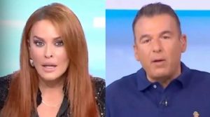 Ο Λιάγκας απαντά στη Σίσσυ Χρηστίδου: «Τη ρωτάνε για τον Μουτσινά και λέει για εμένα, πραγματικά σηκώνω τα χέρια ψηλά»