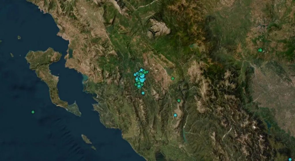 Σεισμός 4,3 Ρίχτερ στα Ιωάννινα, στο χωριό Αγία Κυριακή το επίκεντρο
