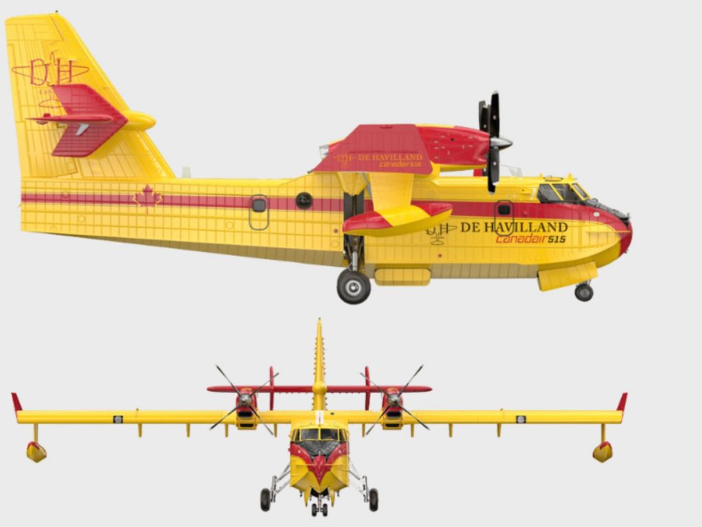 Ελλάδα πρώτη στην Ευρώπη με υπερσύγχρονα Canadair CL-515 από το 2027-2028