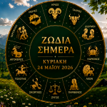 Ημερήσιες προβλέψεις για τα Ζώδια: Κυριακή 24 Μαΐου 2026