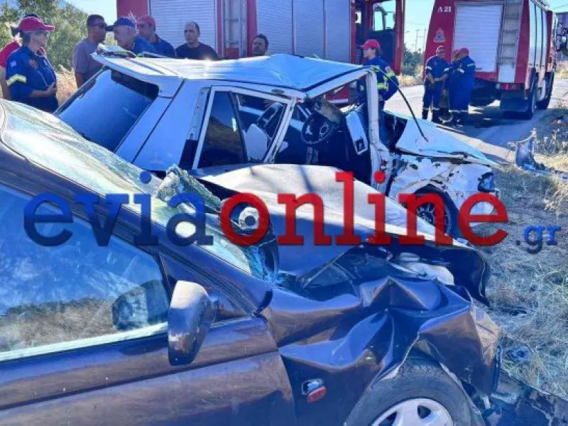 Χαλκίδα: Τροχαίο με 4 τραυματίες στην περιοχή της Δροσιάς