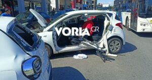 Θεσσαλονίκη: 30χρονος έπαθε επιληπτική κρίση ενώ οδηγούσε στη Μοναστηρίου – Παρέσυρε τρία ΙΧ και μηχανάκι