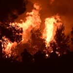 Πύρινος συναγερμός στο Κλειδί Βοιωτίας – Σε ετοιμότητα οι κάτοικοι
