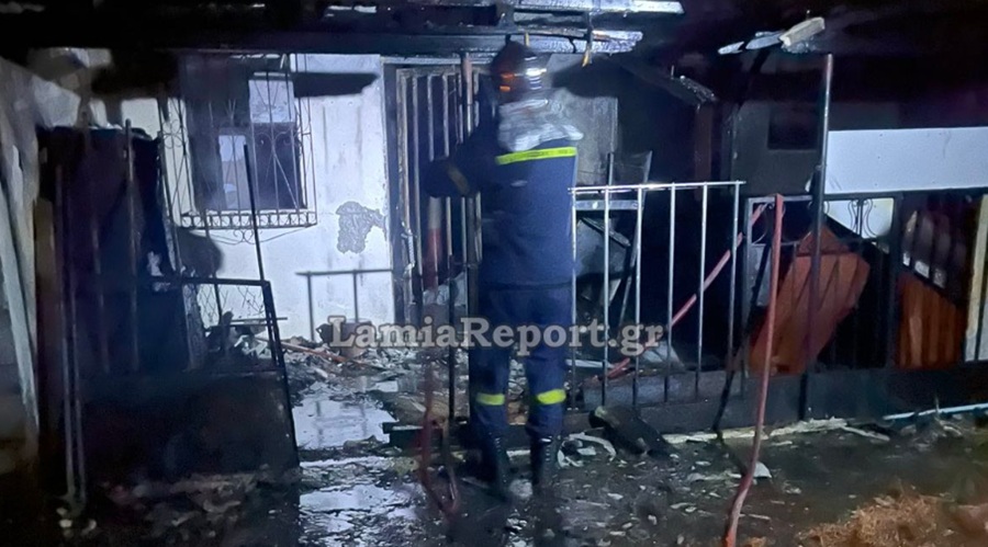 Φθιώτιδα: 32χρονη και το σκυλάκι της νεκροί από αναθυμιάσεις σε πυρκαγιά μέσα στο σπίτι τους